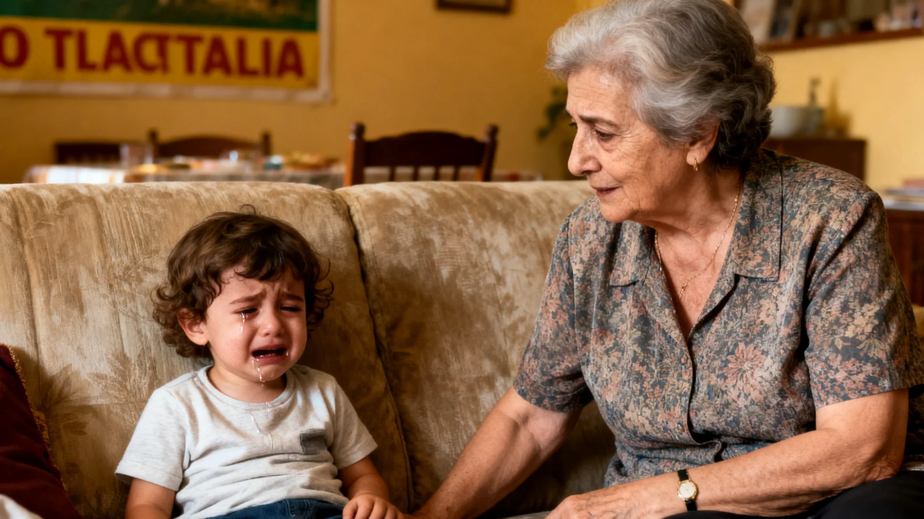 La nonna fatica a supportare i nipoti bambini nei momenti di cambiamento (nuovo fratellino, trasloco, ingresso alla scuola), poiché i piccoli reagiscono con crisi di pianto, regressioni comportamentali o rifiuto, e lei non sa come rassicurarli senza alimentare insicurezza o dipendenza"