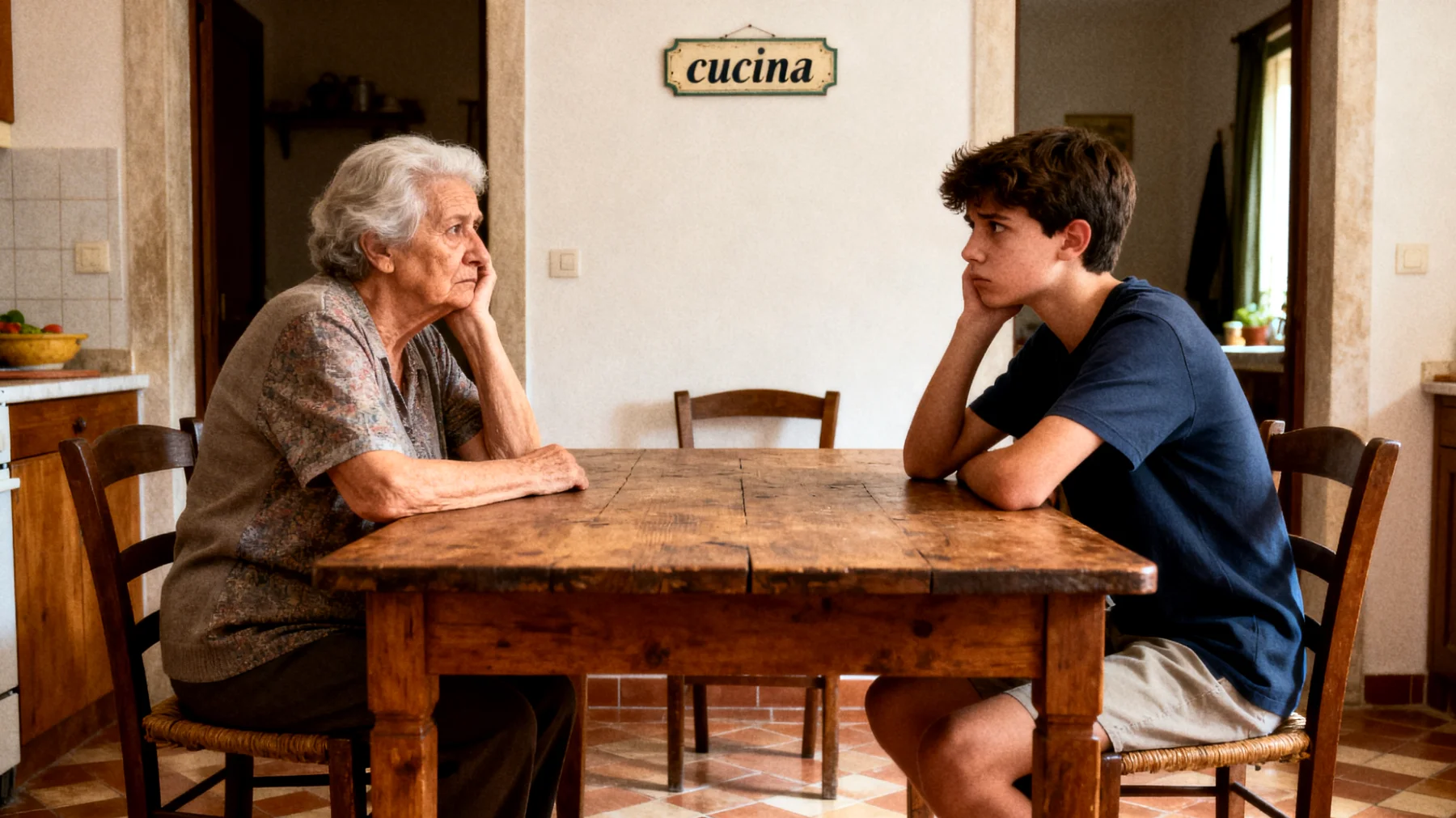 I nonni faticano a comprendere i valori, il linguaggio e le priorità degli adolescenti di oggi, creando incomprensioni e distanza emotiva nel rapporto quotidiano"