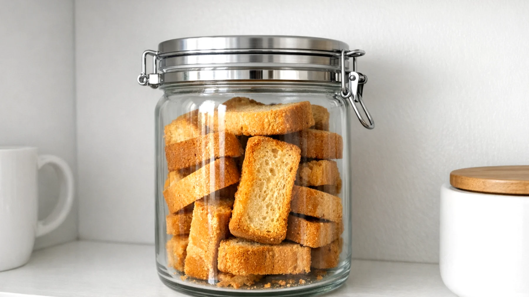 Come evitare di sprecare le fette biscottate: metodi di conservazione corretti per mantenerle croccanti in frigo, freezer o dispensa ed evitare che diventino molli o raffermino"